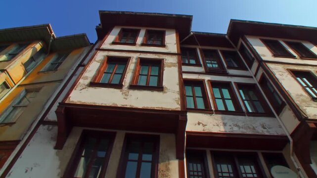 Traditional Bursa Houses with Bay Windows Ottoman Cumbar Architecture