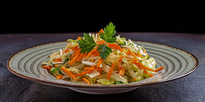 Polnischer Kraut-Karotten-Salat
