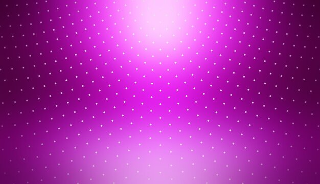 Shiny glass texture of pink fuchsia color covered dotted geometric minimal pattern. Glowing decorative transparent background.
