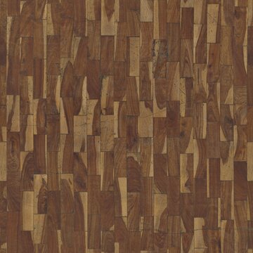 Detailed Rich Brown Parquet Wood Block Flooring Surface Texture Background