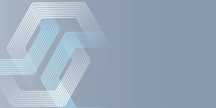 Abstract geometric pattern with interconnected hexagonal shapes and lines.