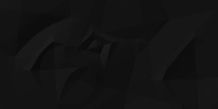 The mysterious and captivating abyss of a black void in deep space