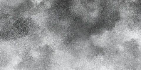 Obraz premium abstract old brush paint cement wall texture grunge background, Black grey Sky with white cloud, white fog design with smoke texture overlays. White marble texture and Vintage or grungy.