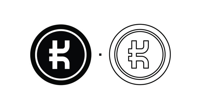 Bitcoin, cryptocurrency, logo, icons, black, white