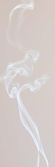 Wispy, ethereal white smoke billowing gently against a neutral backdrop, creating a soft, atmospheric effect, translucent, haze
