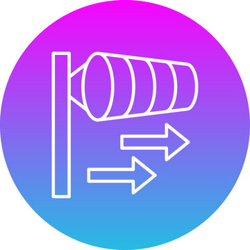 Wind direction Icon