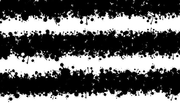 血飛沫のボーダー柄の漫画素材。