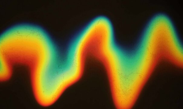 Abstract Thermal Heatwave Gradient with Vibrant Neon Colors, abstract, thermal gradient, heatmap, neon colors, vibrant spectrum, colorful blur, energy flow, fluid gradient, modern background, 