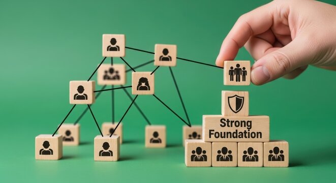 Building a robust organizational structure with a strong foundation for teamwork and security