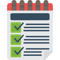 Fototapeta premium To Do List Icon Vector Element