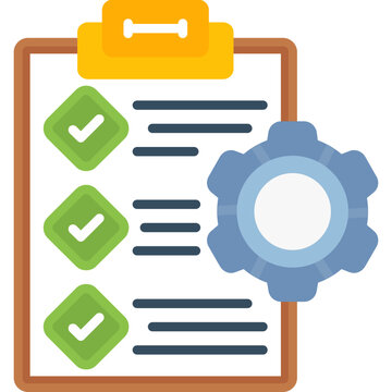 Task Automation Icon Vector Element
