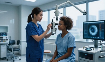 Modern Medical Examination Room