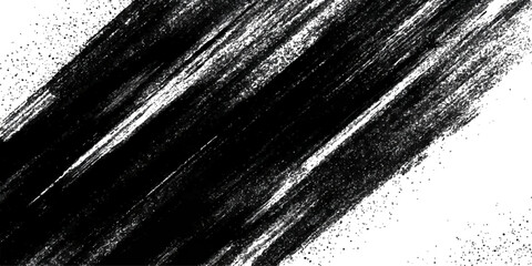 Obraz premium Abstract grunge background featuring a dark textured metal surface with vintage black and white striped patterns on an old steel wall material