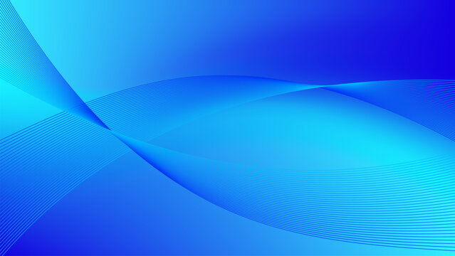 abstract blue wave background