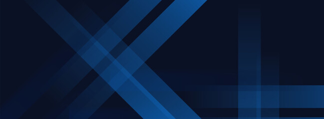Obraz premium Blue black abstract background geometry shine and layer element vector for presentation design. Suit for business, corporate, institution. simple design