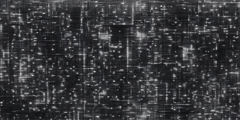 Obraz premium A futuristic digital wallpaper features a seamless pattern of green binary code flowing over a black grunge texture to create a high-tech vector art backdrop for modern science and business web design
