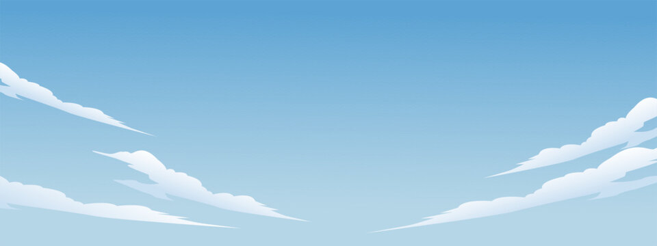 blue sky and clouds background 