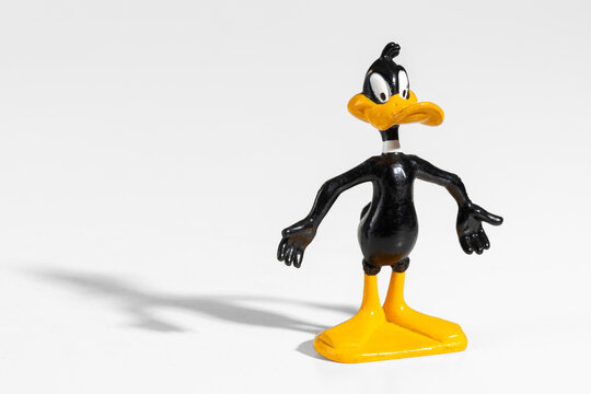 Daffy Duck character figurine from Looney Tunes cartoon