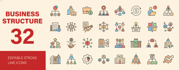 Fototapeta premium Cartoon business team working together in a circle as a seamless pattern design with playful icons and festive decorative elements