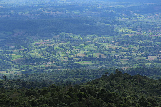 Sut Phan Din viewpoint at Pa Hin Ngam National Park in Chaiyaphum Province, Thailand