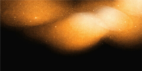 Obraz premium Abstract golden background, an atmospheric composition of shimmering light, creating a sense of wonder and elegance.