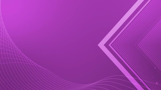 Gradient modern abstract line wave arrow background animation