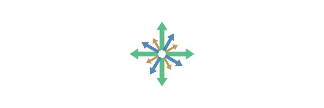 Explosion burst arrow conveying power. Isolated transparent PNG high energy launch overlay.