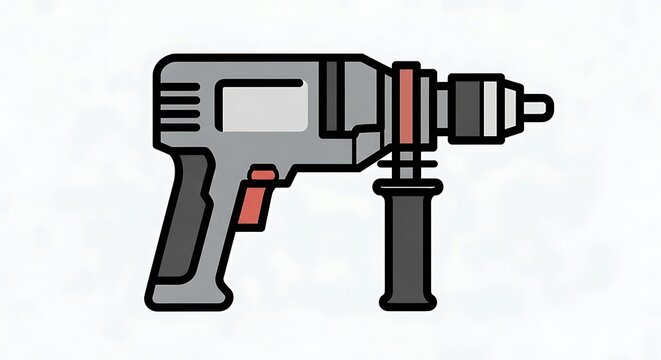 Electric drill tool equipment.