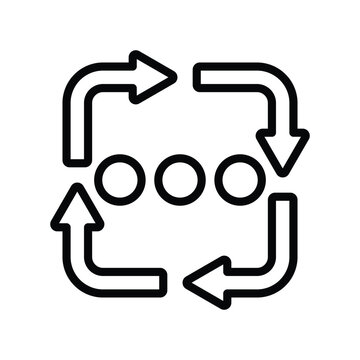 Arrows rotate icon