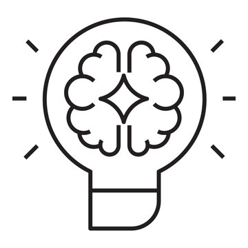 Critical Thinking in AI icon, Developing Analytical and Problem-Solving Skills in the Age of Artificial Intelligence, Enhance Reasoning and Decision-Making with Critical Thinking in AI icon