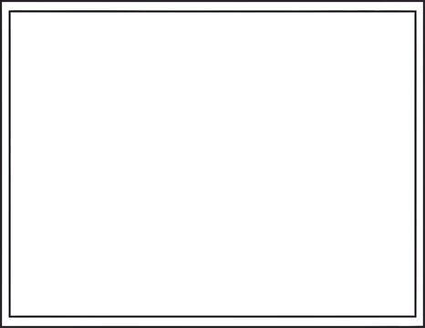 Frame Border Rectangle Outline Shape.