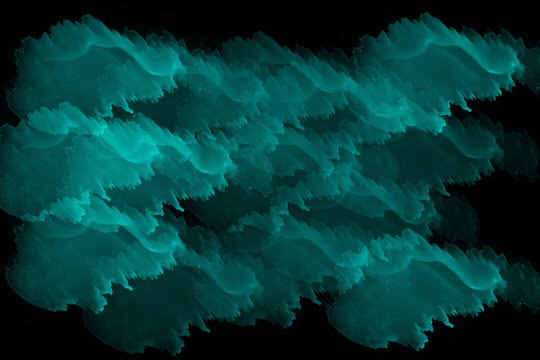 Dark Teal Cloudy Smoke Background with Abstract Fog Texture,Beautiful cloudy smoke background dark teal tones with soft fogy effect.moody designs, overlays,wallpapers,atmospheric digital composition