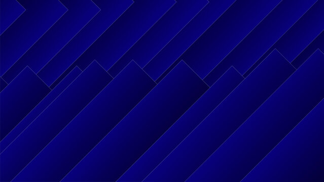 Modern Blue Geometric Abstract Background with Diagonal Layer Pattern and Minimal Corporate Design