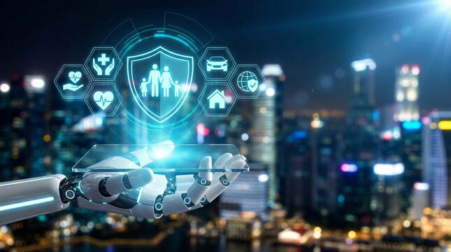 An AI assistant creates a personalized insurance plan for complete family protection. This smart system assesses risk to provide optimal coverage for health, life, and assets. Fermion