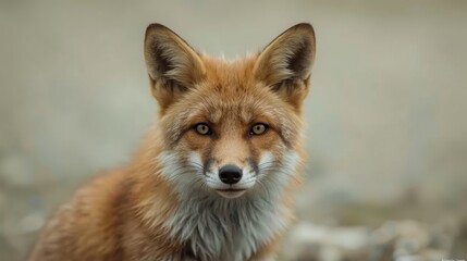 Obraz premium Red Fox Portrait Wildlife Animal Natural Background