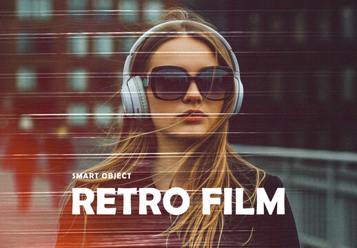 Retro Film Photo Effect