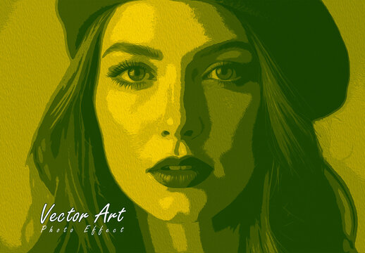Vector Art Photo Effect