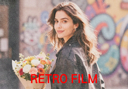 Retro Film Photo Effect