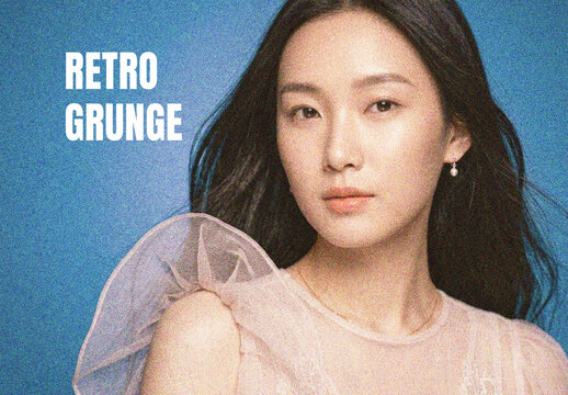 Retro Grunge Photo Effect