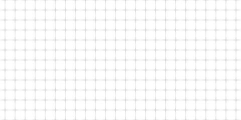 Simple square grid seamless pattern. Subtle minimalist geometric texture with crossing lines, small tiles, nodes, lattice, net, grill. Abstract minimal background. Pale grey and white repeated design © Olgastocker
