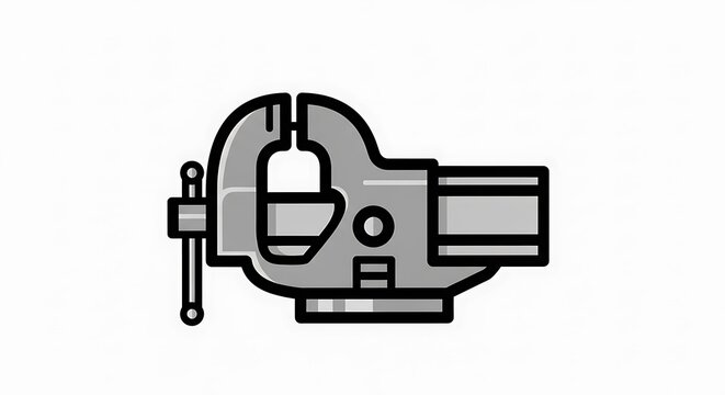 Vise tool for gripping objects.