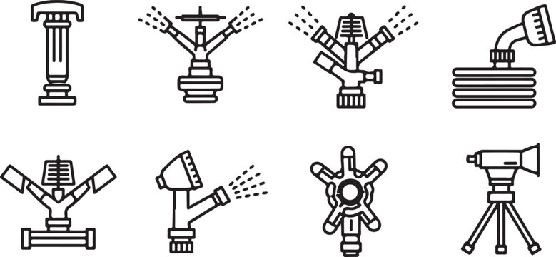 Various types of mechanical and architectural joints and connections Vector