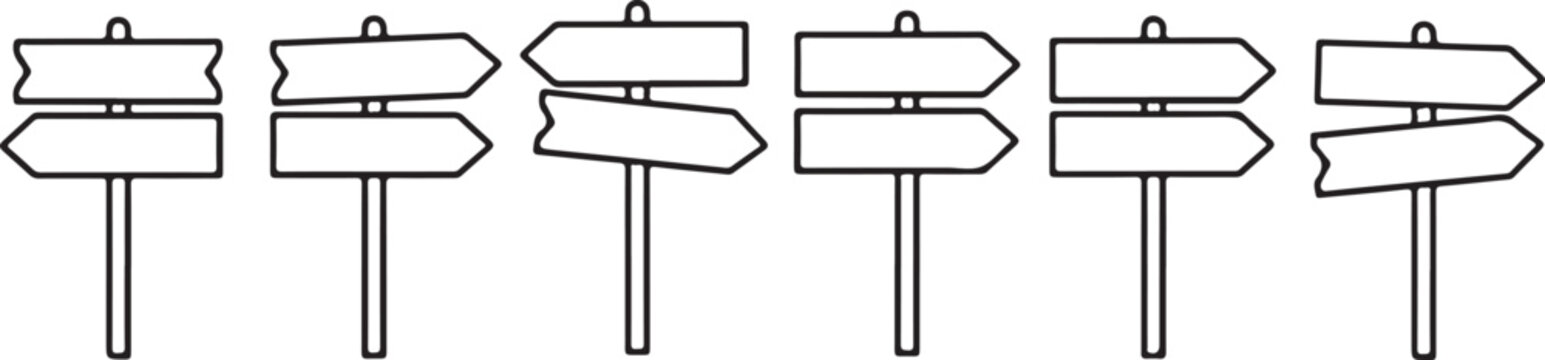 Diagram of six sequential step processes with arrows connecting each step Vector