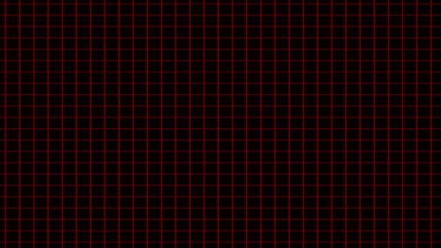 abstract background grid pattern neon light animation cyber network technology illustration video. Grid Background (red)