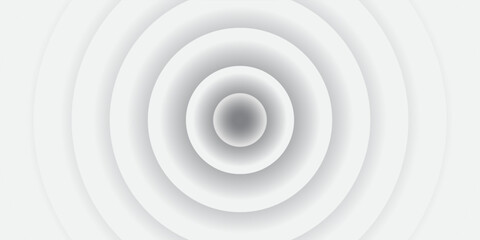 Fototapeta premium Circles background. Abstract circle design. 3D round papercut layer