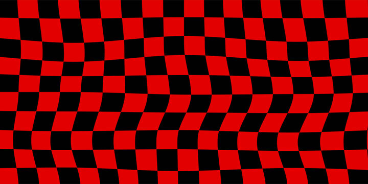 checkered red black pattern for transparent background, check tile square black white pattern