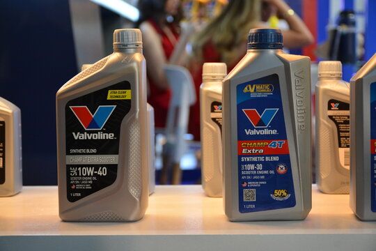 Valvoline synthetic oil at the 20th Inside Racing Bike Fest in Pasay, Philippines