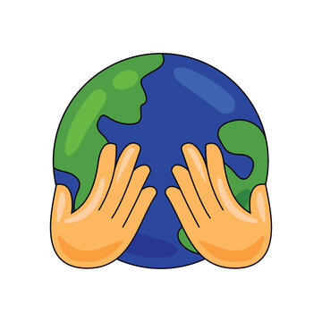 world health day symbol vector illustration