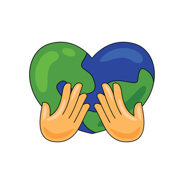 world health day symbol vector illustration
