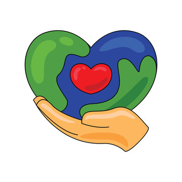 world health day symbol vector illustration